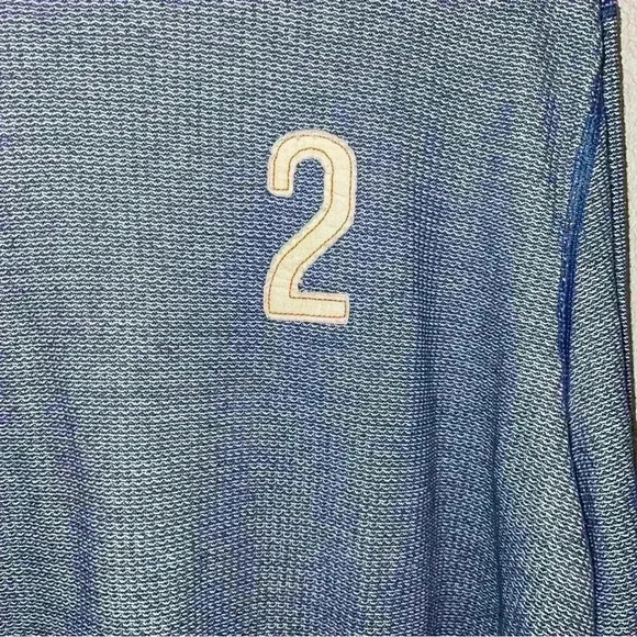 Abercrombie Fitch Long Sleeve Waffle Knit Athletic #2 Shirt Mens Sz Large - Picture 4 of 7